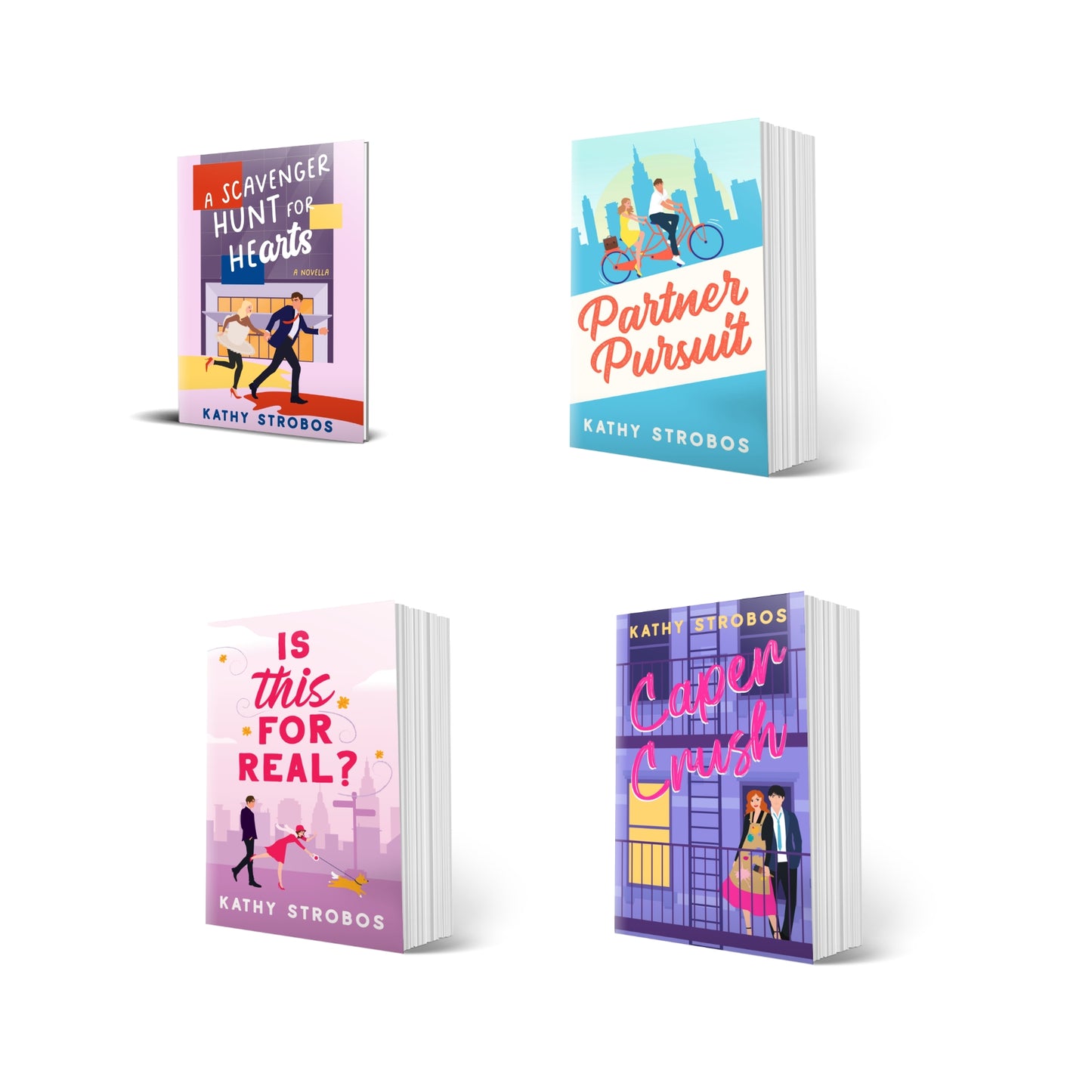 Signed 4-Book Paperback Bundle : The New York Friendship Series