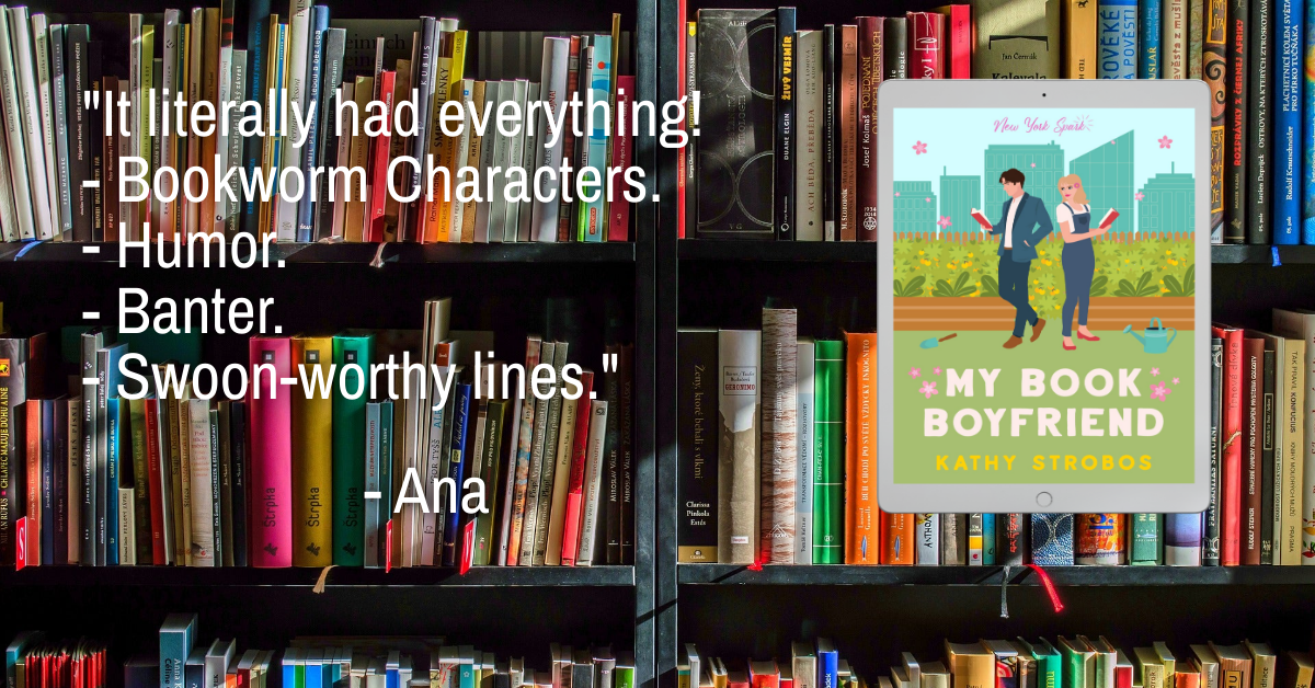 My Book Boyfriend - signed paperback with bookmarks and stickers