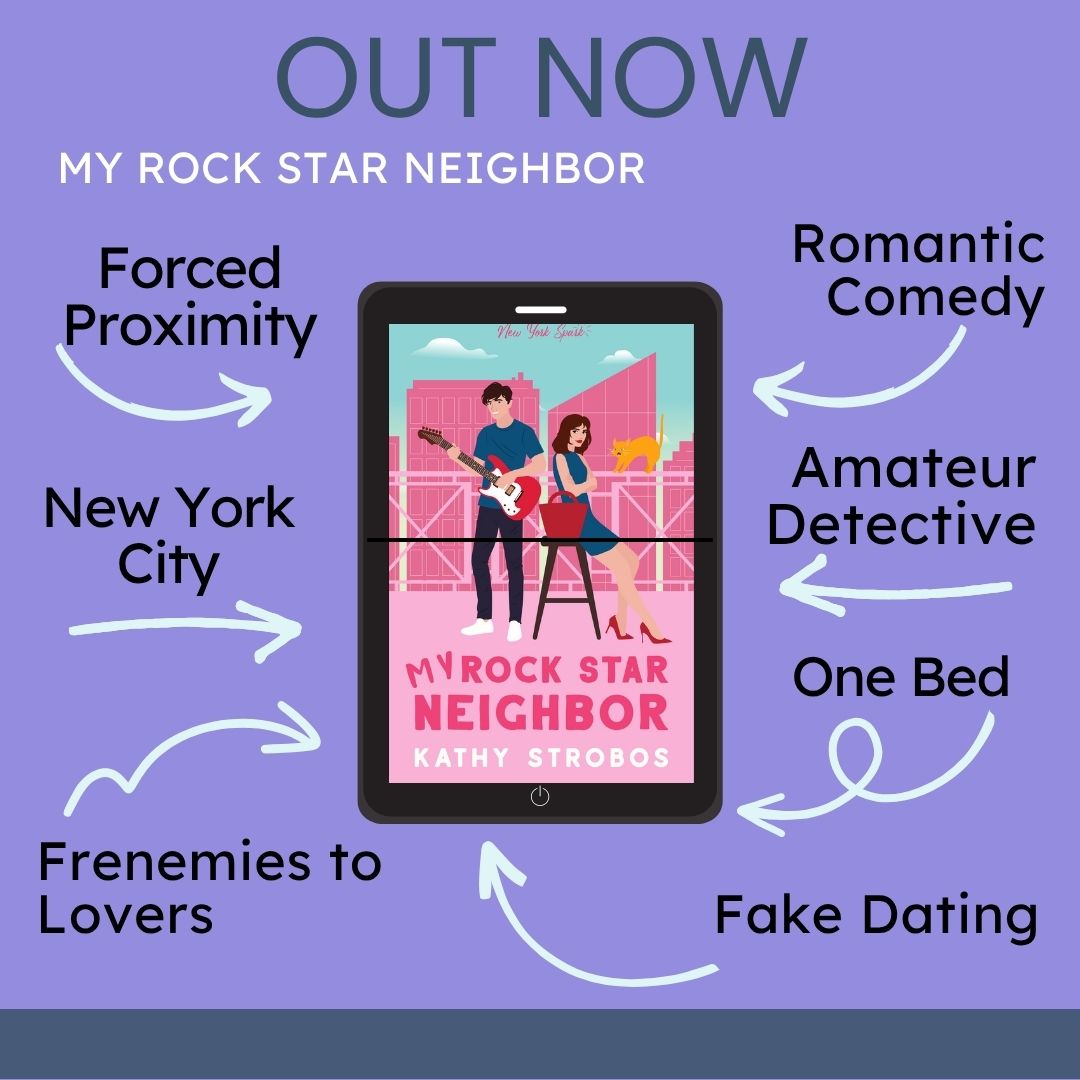 My Rock Star Neighbor ebook, a fake dating, frenemies-to-lovers romantic comedy