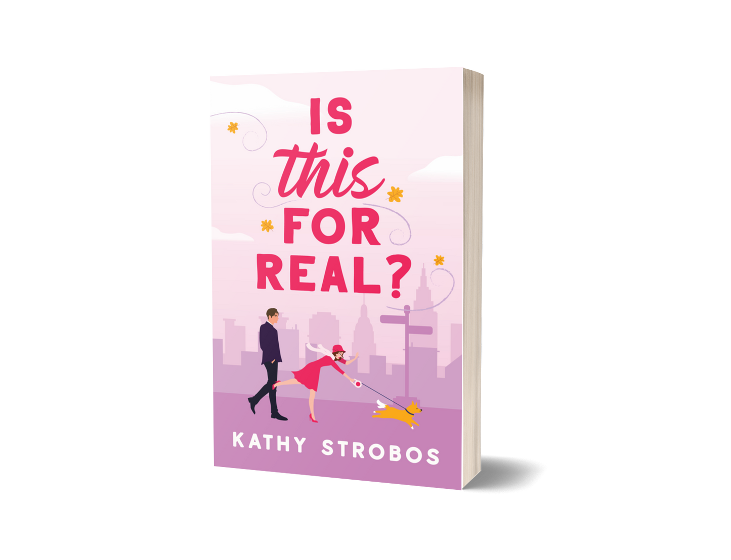 Is This for Real? paperback - signed paperback with bookmarks and stickers!