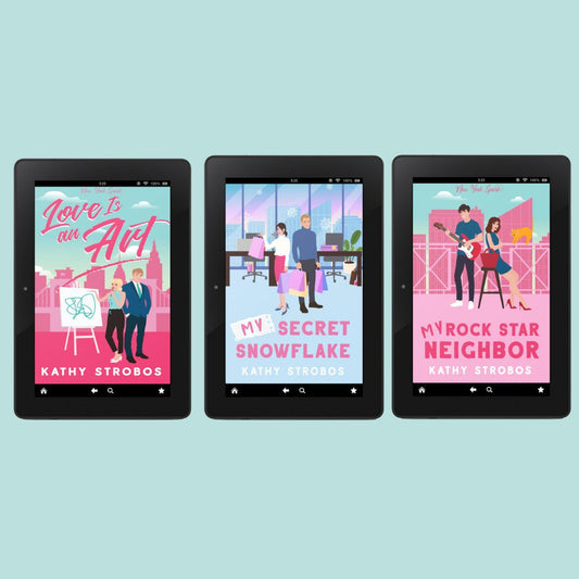 You've Read My Book Boyfriend, and now you must read the rest of the New York Spark Series (Love Is an Art, My Secret Snowflake, My Rock Star Neighbor)